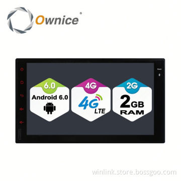 Ownice C500 Quad core 2G ram navigation car GPS for universal without dvd support SWC TV TPMS DVR built in 4G LTE BT
